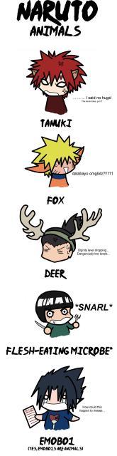 Naruto Shinobi Animals